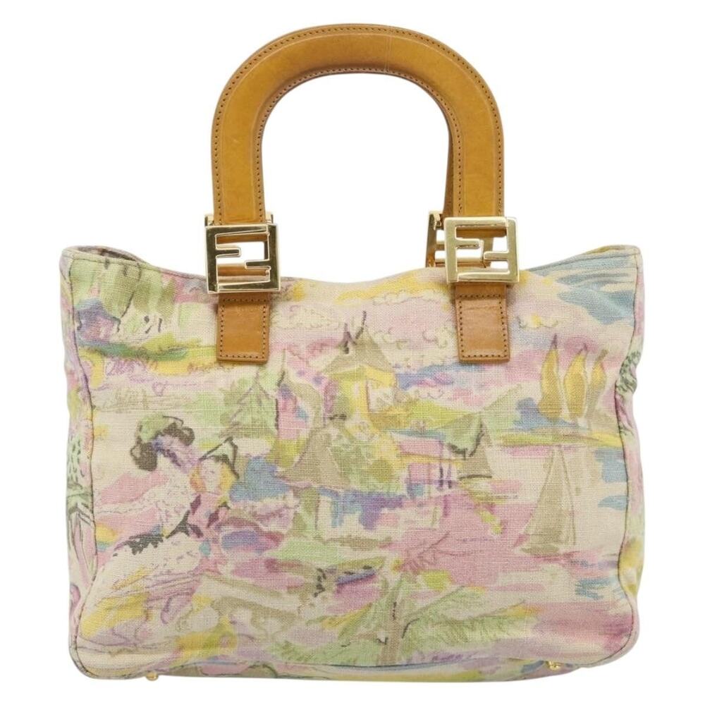 Fendi Kan I Handbag Beige
